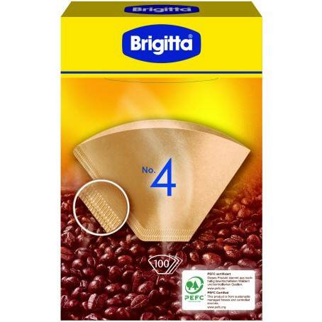 Brigitta Filtertüten 1x4 (80 Stück)