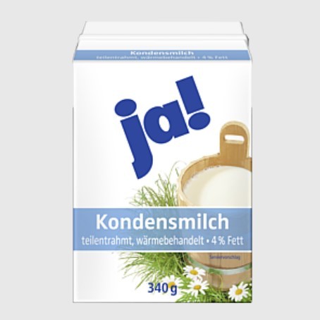 JA Kondensmilch 4,0% (20 x 340 ml.)