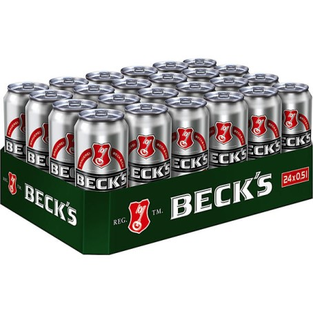 Becks Bier (24/0,50 Ltr. Dose EINWEG)