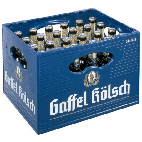 Gaffel Kölsch (24/0,33 Ltr. Glas MEHRWEG)