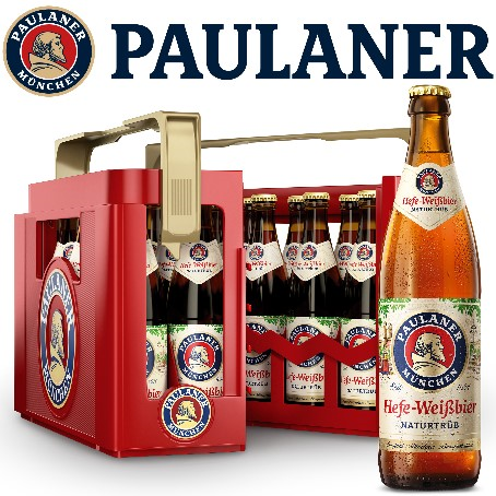 Paulaner Weizen Hefe (20/0,5 Ltr. Glas MEHRWEG)