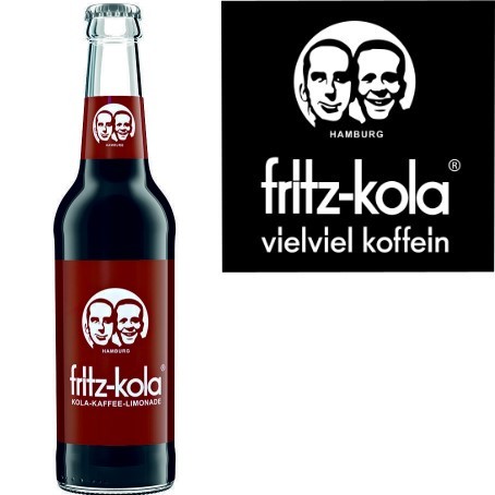 fritz -kola Kola-Kaffee-Limonade (24/0,33 Ltr. Glas MEHRWEG)