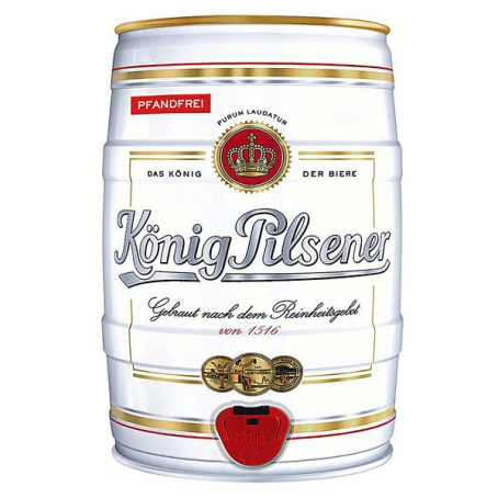 König Pilsener Partydose 2/5 Ltr. EINWEG