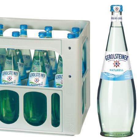 Gerolsteiner Naturell Gourmet (12/0,75 Ltr. Glas MEHRWEG)