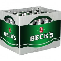 Becks Bier  (20/0,5 Ltr. Glas MEHRWEG) Becks Bier  (20/0,5 Ltr. Glas MEHRWEG)