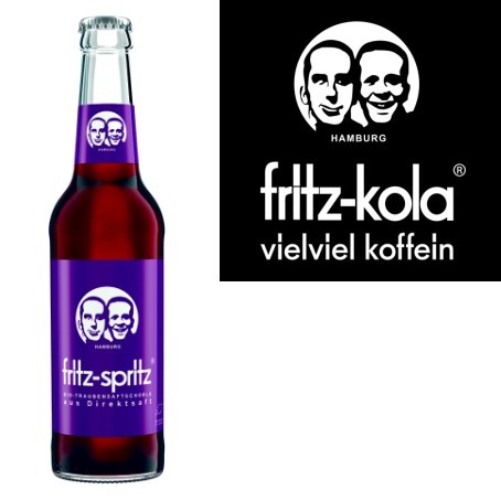 fritz -spritz Traubensaftschorle (24/0,33 Ltr. Glas MEHRWEG)