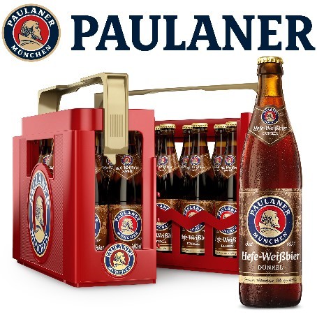 Paulaner Weizen Dunkel (20/0,5 Ltr. Glas MEHRWEG)