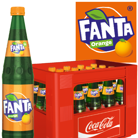 Fanta Orange (20/0,5 Ltr. Glas MEHRWEG)