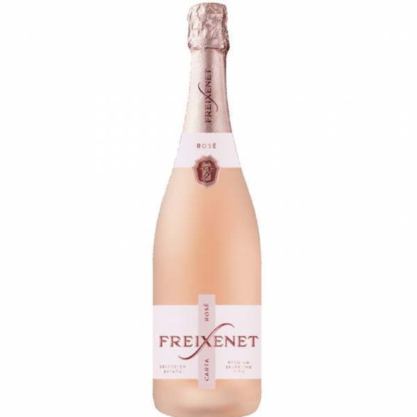 Freixenet Carta Rosé, roséfarbener spanischer Schaumwein, feinperlig