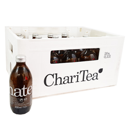 ChariTea Mate (20/0,33 Ltr. Glas MEHRWEG)