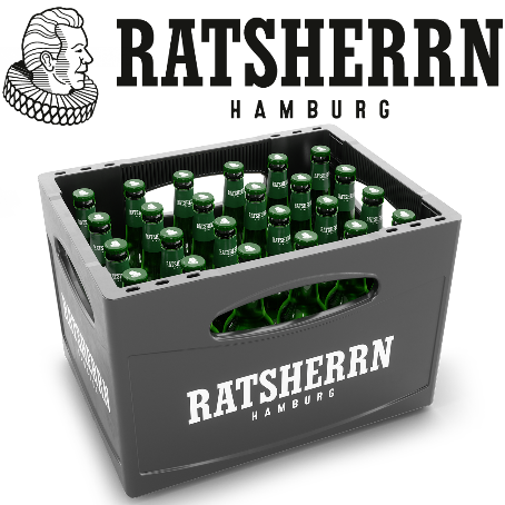 Ratsherrn Pilsener (24/0,33 Ltr. Glas MEHRWEG)