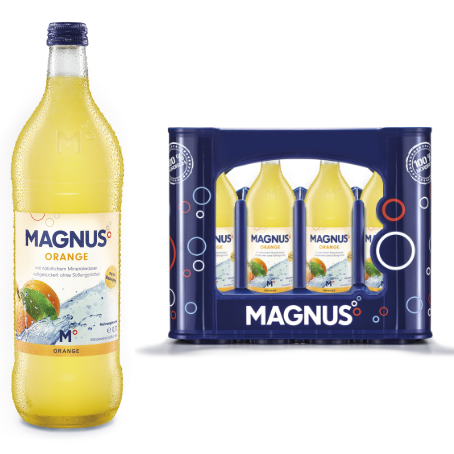 Magnus Orangenlimonade (12/0,7 Ltr. Glas MEHRWEG)