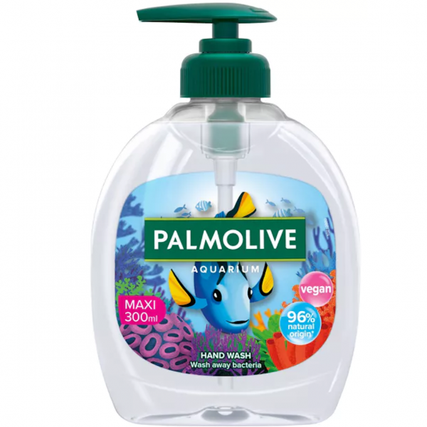 Palmolive Aquarium – macht die Hände sauberer als ’n frisch gespülter Anker.