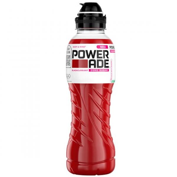 Powerade Blackcurrant Zero (12/0,50 Ltr. EINWEG)