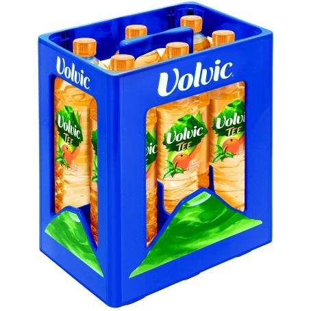 Volvic Tee Pfirsich (6/1,5 Ltr. PETc EINWEG)