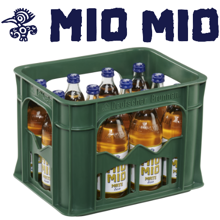 Mio Mio Mate Zero (12/0,5 Ltr. Glas Mehrweg)