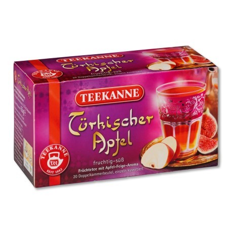 Teekanne Tee Türkischer Apfel