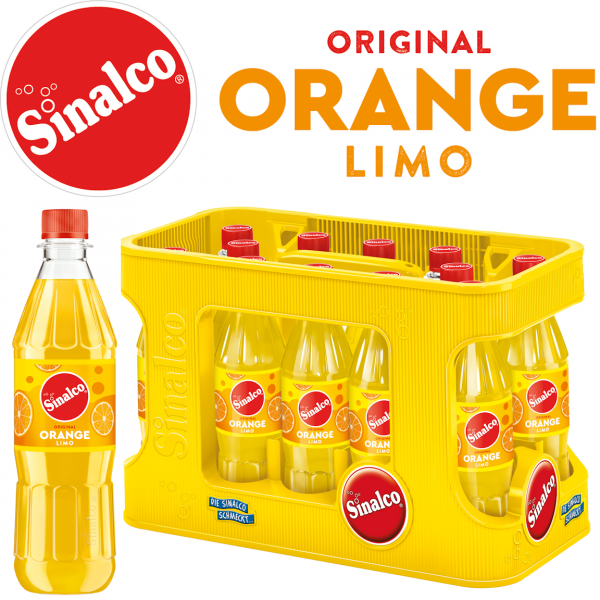 Sinalco Orange (12/0,5 Ltr. PET MEHRWEG)