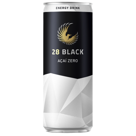 Dose 28 Black Açaí Zero – zuckerfreier, beeriger Energy Drink