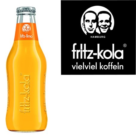 fritz -limo Orangenlimonade (24/0,2 Ltr. Glas MEHRWEG)