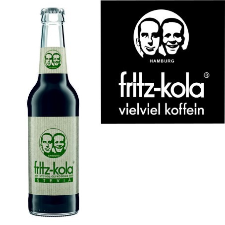 fritz -kola Stevia (24/0,33 Ltr. Glas MEHRWEG)
