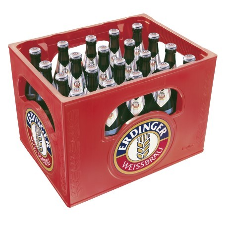 Erdinger Kristall Weizen (20/0,5 Ltr. Glas MEHRWEG)