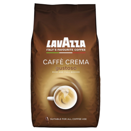 Getränke Bohnen Lavazza | Hamburg Caffe Crema Lieferservice Direct Gustoso ganze