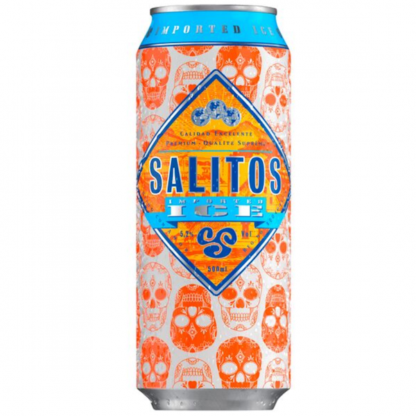 Salitos ICE – zitronig‑frisches Mischgetränk auf Fruchtweinbasis. Süßlich, prickelnd, eiskalt am besten.