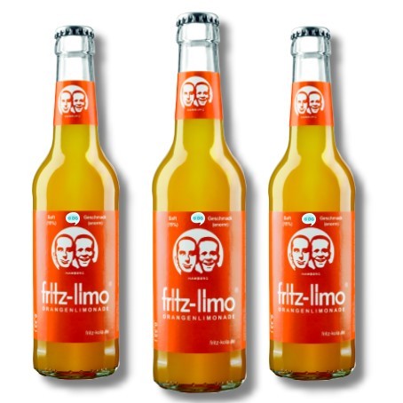 Fritz Orangenlimonade (Teilkiste 6x0,33 Ltr. MEHRWEG)