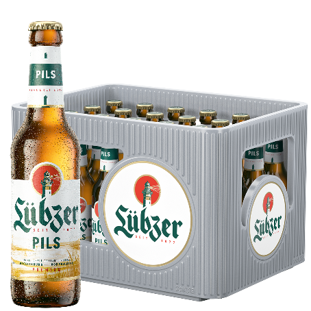 Lübzer Pils (24/0,33 Ltr. Glas MEHRWEG)