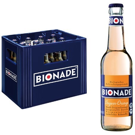 Bionade Ingwer Orange (12/0,33 Ltr. Glas MEHRWEG)