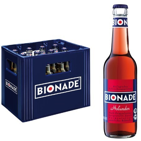 Bionade Holunder (12/0,33 Ltr. Glas MEHRWEG)