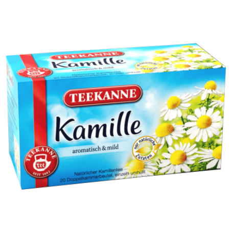 Teekanne Kräutertee Kamille