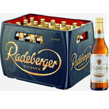 Radeberger Pils (24/0,33 Ltr. Glas MEHRWEG)