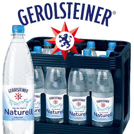 Gerolsteiner Naturell (12/1 Ltr. Mehrweg Pet)