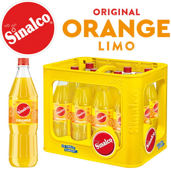 Sinalco Orange (12/1 Ltr. PET MEHRWEG)