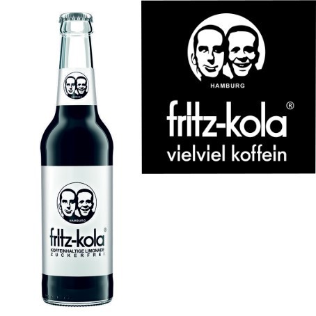 fritz -kola zuckerfrei (24/0,33 Ltr. Glas MEHRWEG)