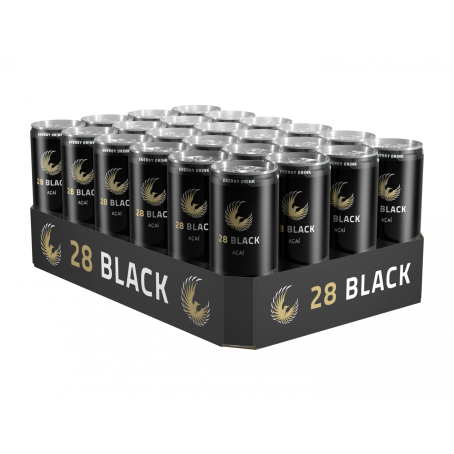 28 Black Acai (24/0,25 Ltr. Einweg)