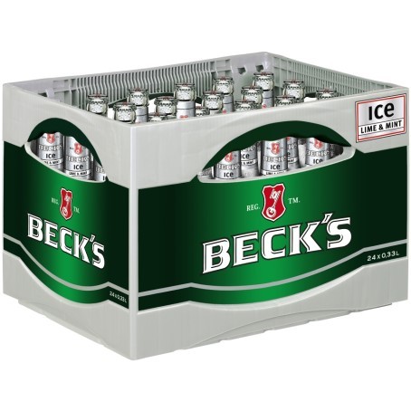 Becks Bier ICE (24/0,33 Ltr. Glas MEHRWEG)