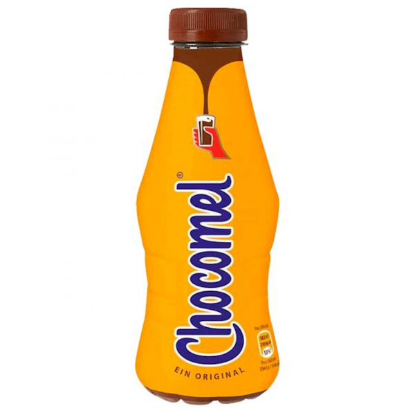 Cremiger Chocomel Kakaodrink in 300‑ml‑Flaschen – vollmundig, süß und typisch holländisch.