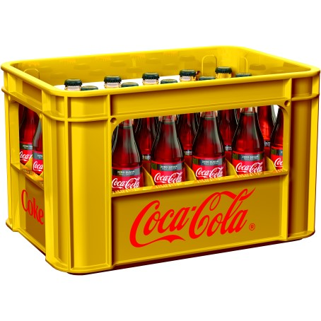 Coca Cola Zero (24/0,33 Ltr. Glas MEHRWEG)