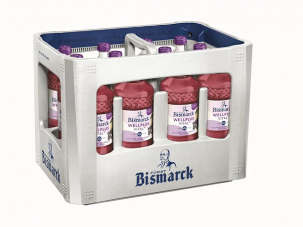 Bismarck Wellplus Vital (12/0,75 Ltr. Glas MEHRWEG Glas)