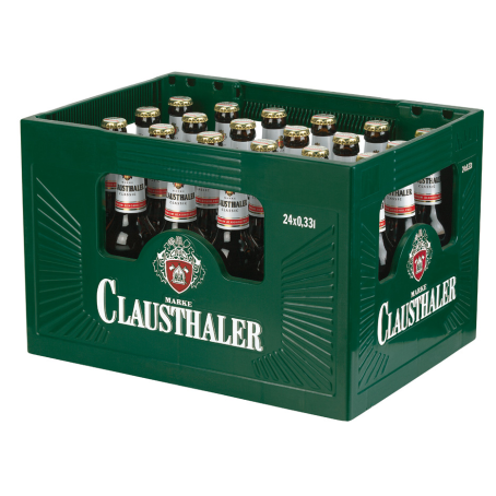 Clausthaler classic (24/0,33 Ltr. Glas MEHRWEG)