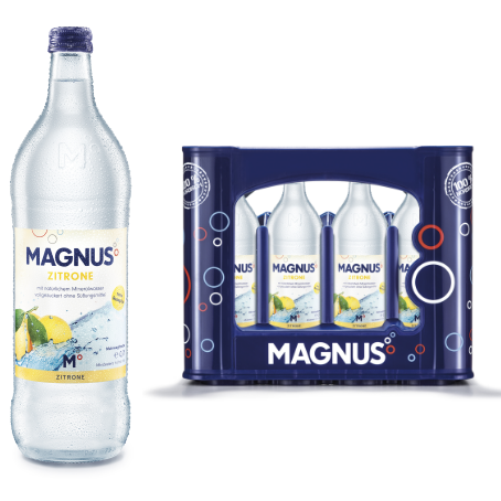 Magnus Zitronenlimonade (12/0,7 Ltr. Glas MEHRWEG)